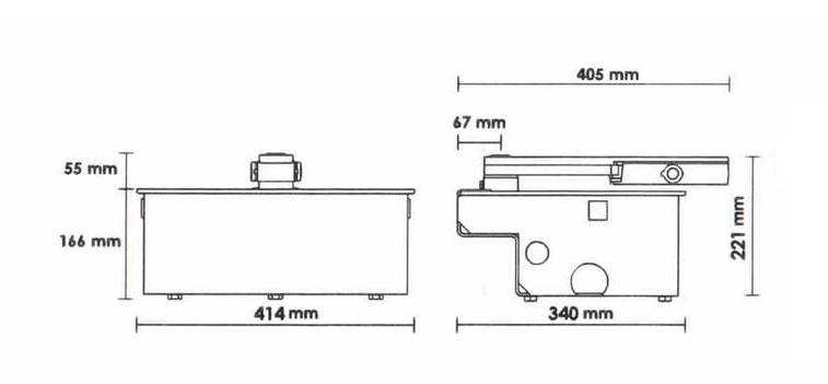 Dimensions caisse fondation R21/FU102